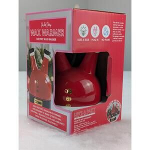 Upside Down Santa Wax Warmer Electric Ceramic Packed Party NEW in Box!!